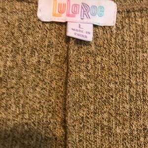 Size Large Brown/mustard heathered w black L Sarah